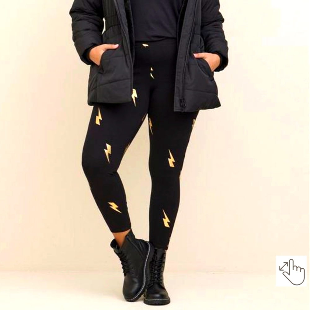 Torrid lightning bolt leggings